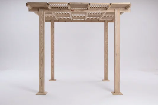 Conjunto Brise modular de Cobertura para Pergolado Cabernet Sauvignon (Cobre 8,0 m²)