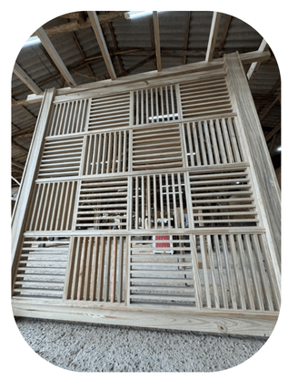 Conjunto Brise modular Lateral para Pergolado Cabernet Sauvignon (Cobre 4,54 m²)