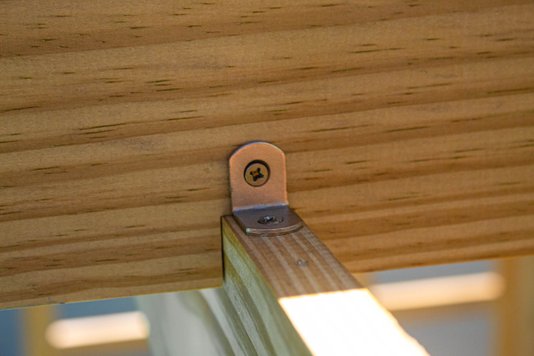 Pergolado monta desmonta de madeira Pinus tratado 2,20x1,35 metros - Modelo Carménère