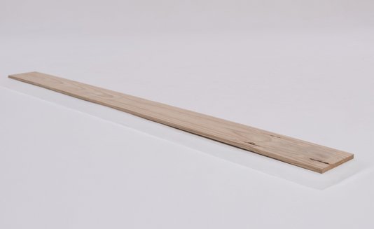 Tábua lixada para prateleira ou artesanato de madeira Pinus tratado 23x1,8x290 centímetros