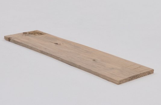 Tábua lixada para prateleira ou artesanato de madeira Pinus tratado 23x1,8x100 centímetros