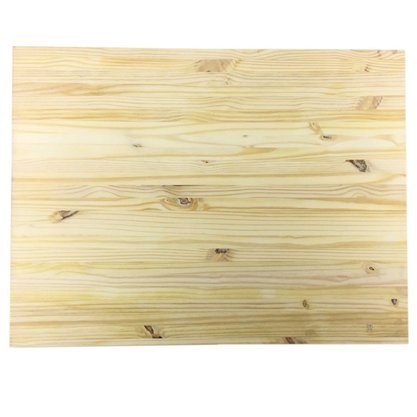 Tampo de mesa ou bancada de madeira Pinus tratado 50x70 centímetros