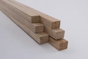 KIT 6 Ripas lixadas de madeira Pinus tratado com nós 4x3x290 centímetros