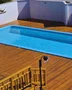 KIT 5 peças deck de madeira Pinus tratado com nós 9x290 centímetros (Cobre 1,30 m²)